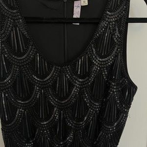 Alya - Black Sequin Romper